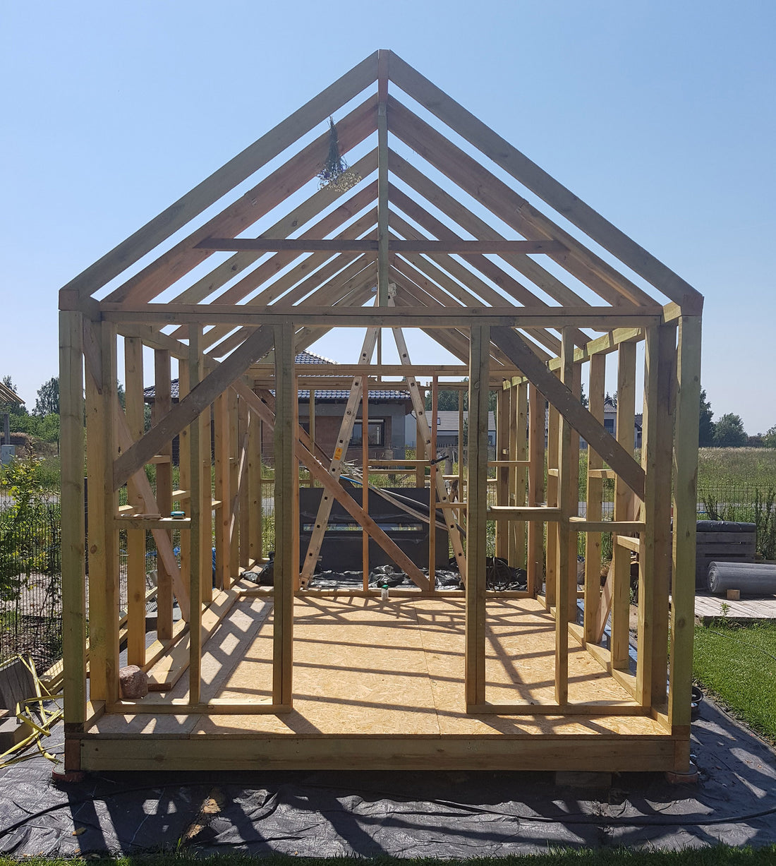 Building a Sauna Outdoors