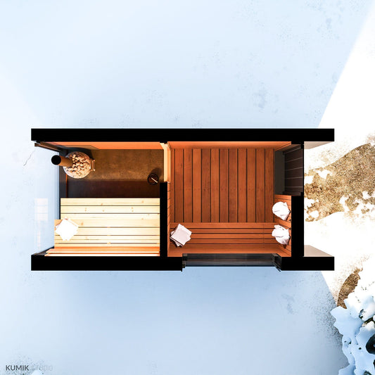 Skog outdoor garden sauna 5