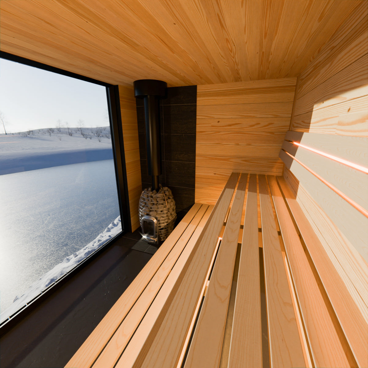 Eevi outdoor garden sauna